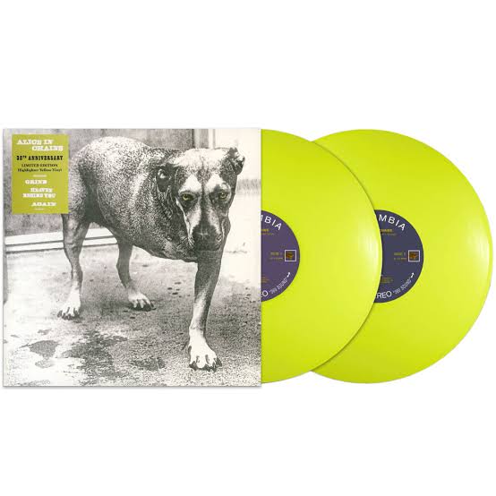 Alice In Chains - 2LP (30th Anniversary -Yellow Vinyl)